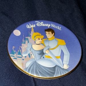Vintage Walt Disney World Cinderella Ceramic Dish